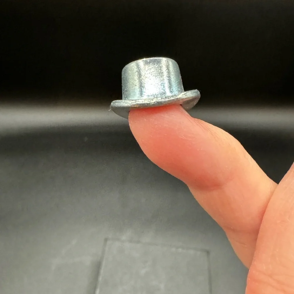 Monopoly Top Hat Game Replacement Miniature Figurine
